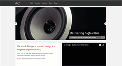 Desktop Screenshot of 4cdesign.co.uk